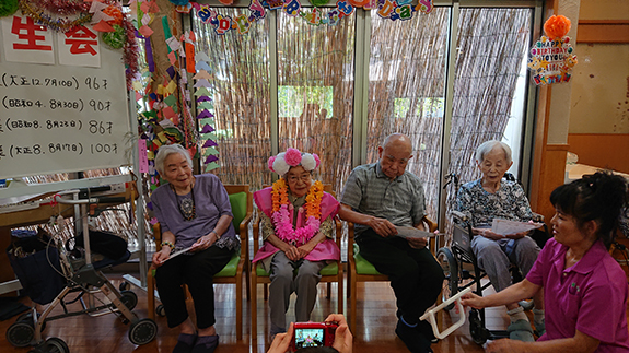 写真：お誕生会