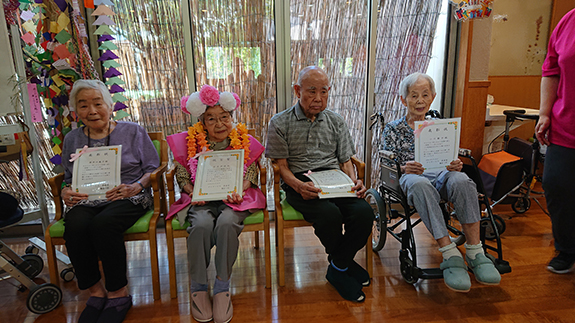 写真：お誕生会