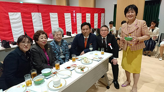 写真：山口県知事と