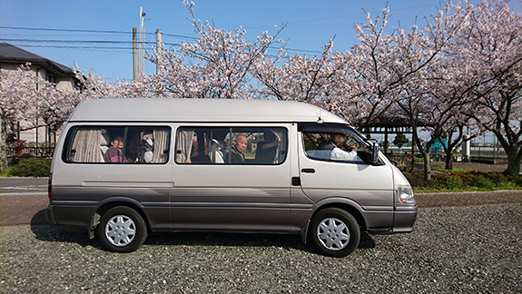 写真：お花見