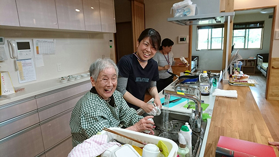 写真：割烹着